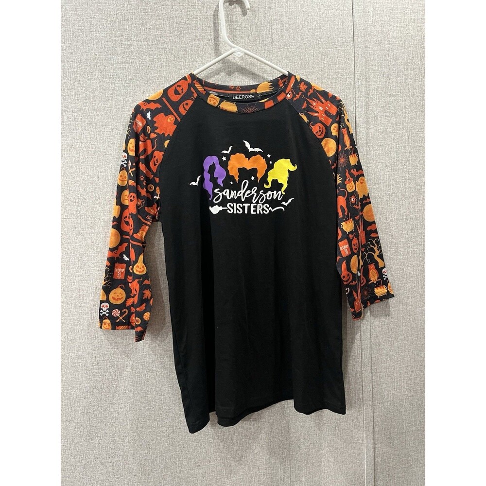 Halloween Sanderson Sisters, 3/4β Sleeves, Size L